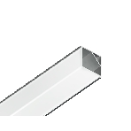 Алюминиевый профиль Ambrella light GP2150AL серебро 2000*15.7*15.7, фото6