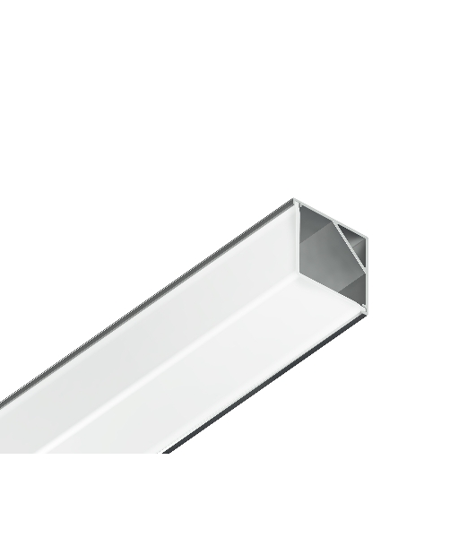Алюминиевый профиль Ambrella light GP2150AL серебро 2000*15.7*15.7