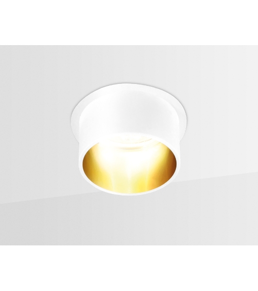 Светильник Ambrella light TN201 WH/GD белый/золото GU5.3 D68*55