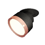 Светильник Ambrella Light XM8102503 SBK/PPG черный песок/золото розовое полированное GX53 (A2242, A2106, C8102, N8126), фото4