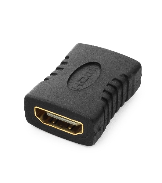 Переходник Gembird Переходник HDMI-HDMI 19F/19F, золотые разъемы, пакет