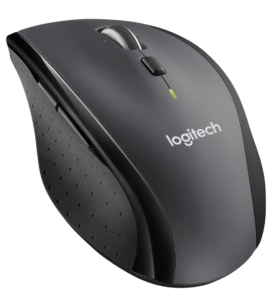 Мышь беспроводная Logitech M705 черный, 1000 dpi, радиоканал, USB, кнопки - 7