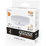 Лампа светодиодная Gauss LED Elementary GX53 9W 660lm 2700K 1/10/100 0, фото6