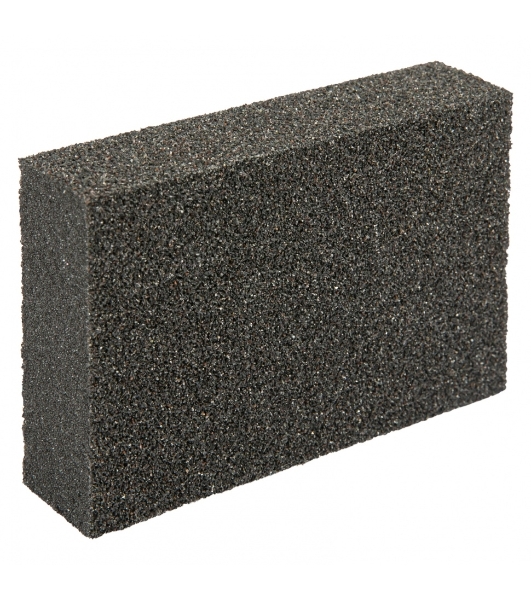 Губка для шлифования Matrix 100 x 70 x 25 мм, мягкая, 3 шт., P 60/80, P 60/100, P 80/120