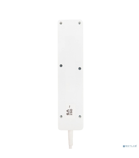 Удлинитель PROconnect 4 гнезда, 3 м, 3х0.75 мм², с/з, белый
