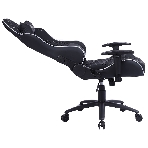 Кресло Cactus CS-CHR-030BLS черный, экокожа, подголовник, фото14