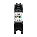 Модуль-вставка Keystone Jack RJ-45 ExeGate KJ-8P8C-U-C5e-180-TL (Кат.5e, неэкранированная, 180 градусов, IDC Toolless (без инструмента)), фото2