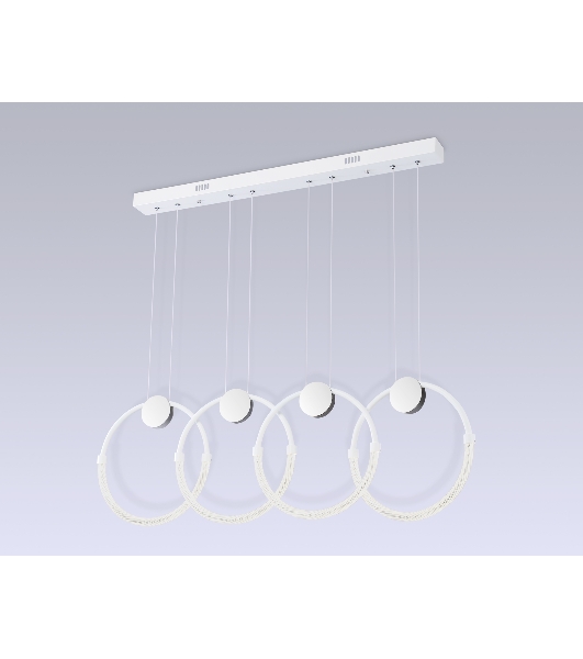 Светильник Ambrella light FL10598/4 WH/CH белый/хром 4200K 45W 940*20*1200 (Без ПДУ)