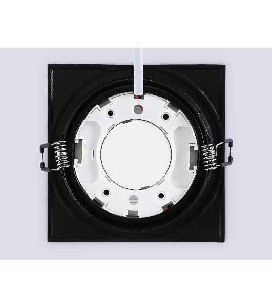 Светильник Ambrella light TN52233 BK черный IP20 GX53 110*110*44