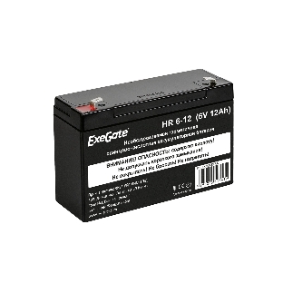 Батарея для ИБП ExeGate HR 6-12 (6V 12Ah), клеммы F1