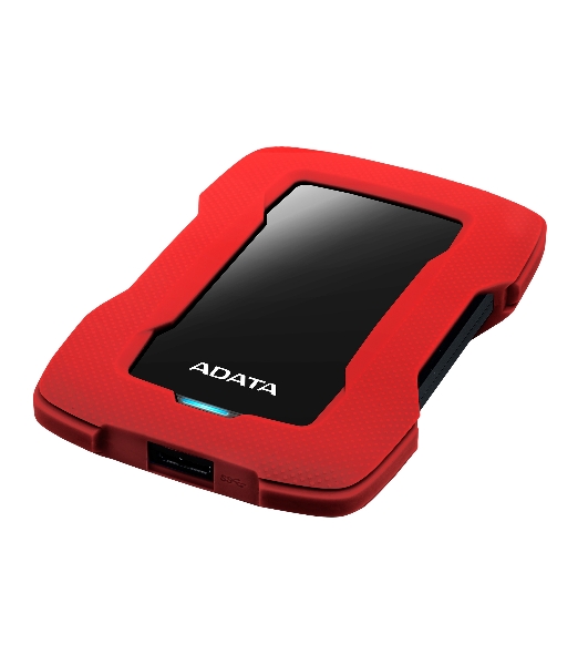 Внешний HDD 2.5' ADATA HD330, 2TB, USB 3.2 Gen 1 Type-A, 5400 rpm, красный
