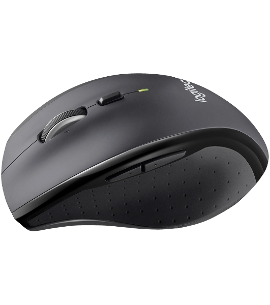 Мышь беспроводная Logitech M705 черный, 1000 dpi, радиоканал, USB, кнопки - 7