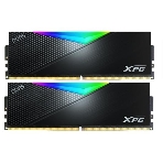 Оперативная память XPG Lancer, DDR5, 64GB (2x32GB), 6400MHz, CL32, DIMM, с радиаторами, RGB, черный, фото 1