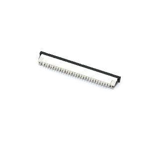 Разъем FPC Half Coverage Top Contact 1.0K-BS-28PWB 28 pin высота 2мм шаг 1мм