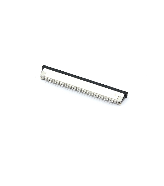 Разъем FPC Half Coverage Top Contact 1.0K-BS-28PWB 28 pin высота 2мм шаг 1мм
