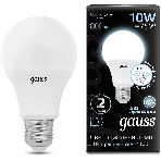 Лампа светодиодная Gauss 102502210-M 10Вт цок.: E27 груша 220B св. свеч. бел. нейт. A60 (упак.: 10 шт), фото6