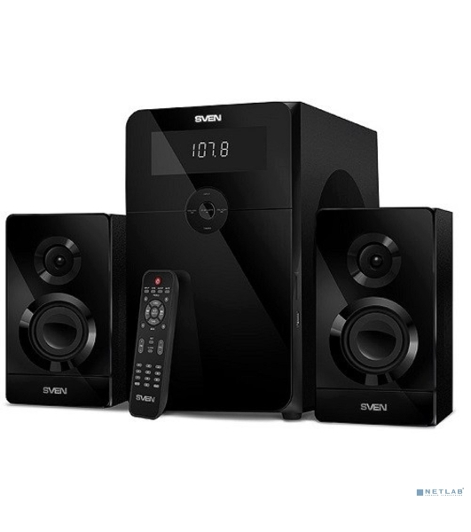 Акустическая система SVEN AC MS-2250, черный (80Вт, FM-тюнер, USB/SD, дисплей, ПДУ, Bluetooth)