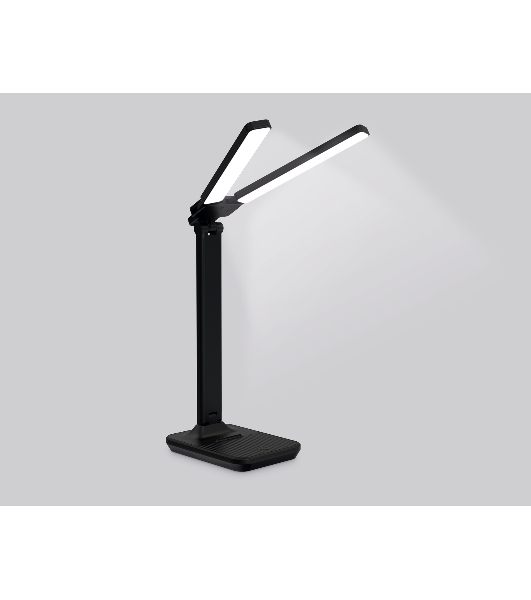 Светодиодная настольная лампа с диммированием Ambrella light DE491 BK черный LED 3000K/4200K/6400K 9W