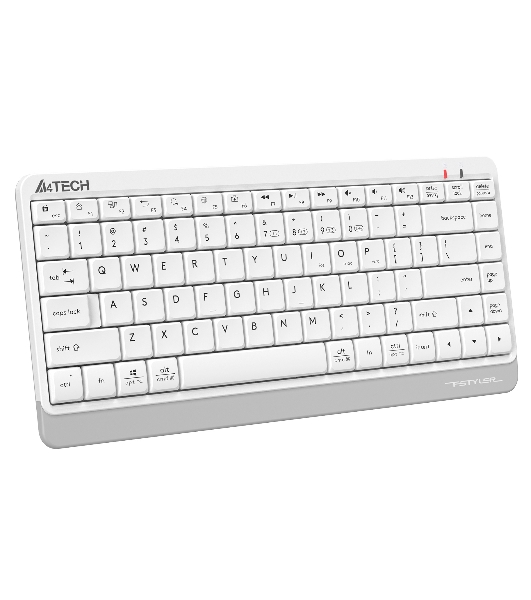 Клавиатура беспроводная A4Tech Fstyler FBK11 USB, Bluetooth/Радиоканал, белый/серый