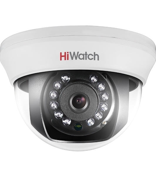 Камера видеонаблюдения Hikvision HiWatch DS-T101 2.8-2.8мм HD TVI цветная корп.:белый