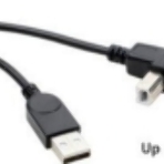 Кабель USB 2.0 на USB-B угол вверх 5 м, фото 1
