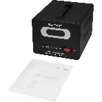 Напольный стабилизатор напряжения SMARTWATT AVR TOWER 2000RF (140W - 260W, 2000VA, 2 кВт, 50-60 Гц, розеток - 2, LED-дис, фото3