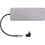 USB-концентратор VCOM CU4706, USB Type-C, HDMI/DP/USB3.0/TC/USB2.0/RJ45/SD/TF/PD/3.5 мм jack, USB Type-C, фото18