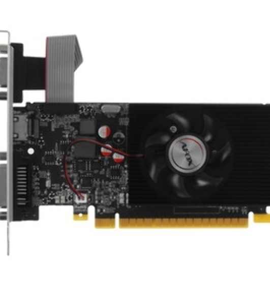 Видеокарта AFOX GT730 2Gb DDR3 PCI-E2.0 2ГБ DDR3, 128 бит, DVI-I, HDMI, VGA (D-Sub), GPU 700 МГц