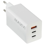 Сетевое зарядное устройство Maxvi A483GN 65W, 1xUSB-A, 2xUSB-C, черный, фото6