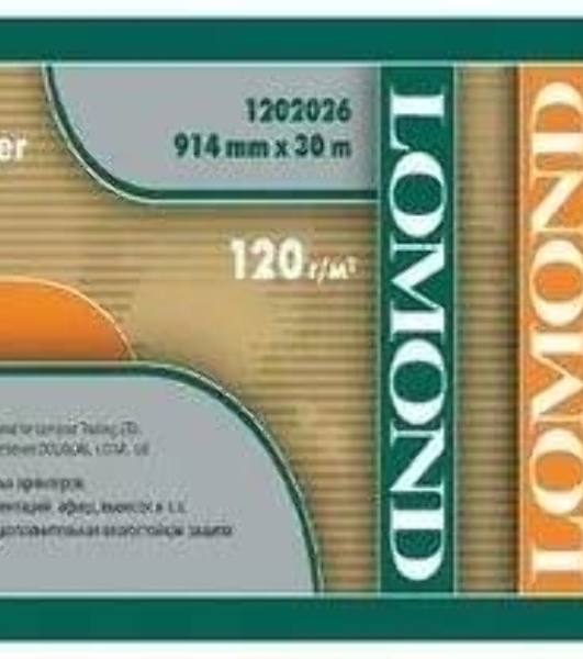 Бумага Lomond 1202062 36'(A0) 914мм-30м/120г/м2/белый матовое для струйной печати