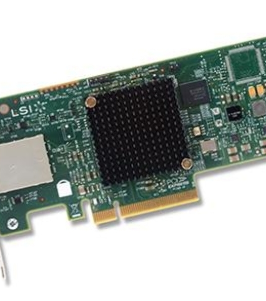 Контроллер LSI SAS9300-8E (PCI-E 3.0 x8, LP, EXTERNAL) SGL SAS12G, 8port (2*extSFF8644), Каб.отдельно