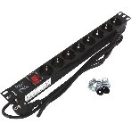 Блок распределения питания NTSS NTSS-PDU-DA2032 гор.размещ. 8x базовые 16A Schuko 1.8м, фото 1