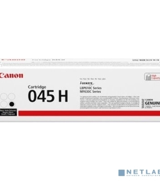 Картридж лазерный Canon 045BK H черный, 2800 стр., для i-SENSYS MF631/633/635, LBP611