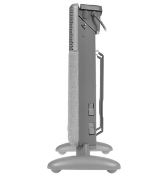 Конвектор электрический Ballu Apollo digital INVERTER Moon Gray BEC/ATI-2001 серый, 2000 Вт, 25 м2, термостат, дисплей, WiFi