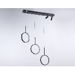 Светильник Ambrella light FL5278/3+2 BK черный 59W 3000K/4200K/6400K+4200K 800*20*1200 (ПДУ ИК), фото4