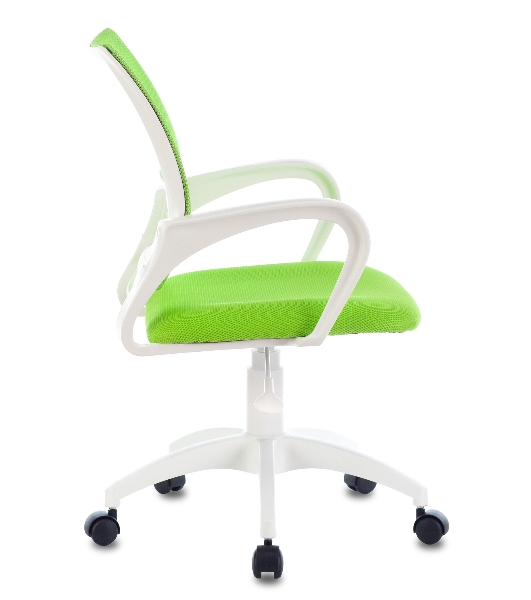 Кресло Бюрократ CH-W695NLT TW-03A TW-18 салатовый, сетка/ткань, 120 кг, механизм качания
