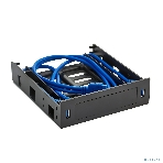 Салазки ExeGate EX280445RUS (переходник) для установки HDD 2.5/3.5' в отсек 5.25' с 2хUSB 3.0 ExeGate HD-2U3, фото3