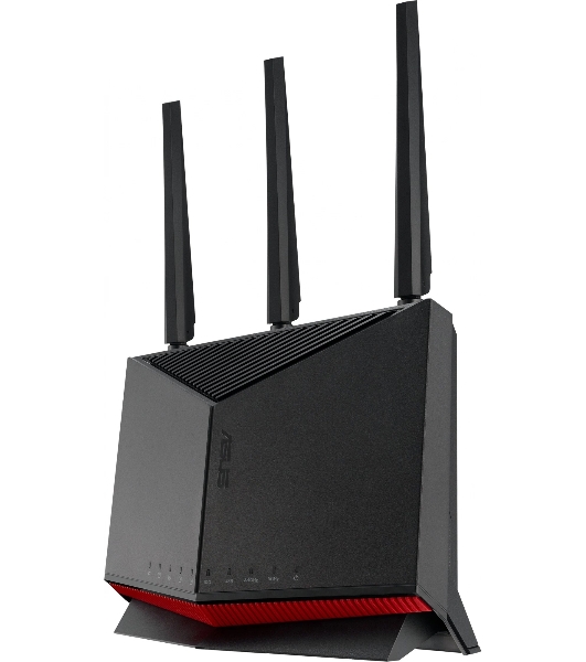 Маршрутизатор ASUS RT-BE86U, черный/красный, 90IG08W0-MO9A0V