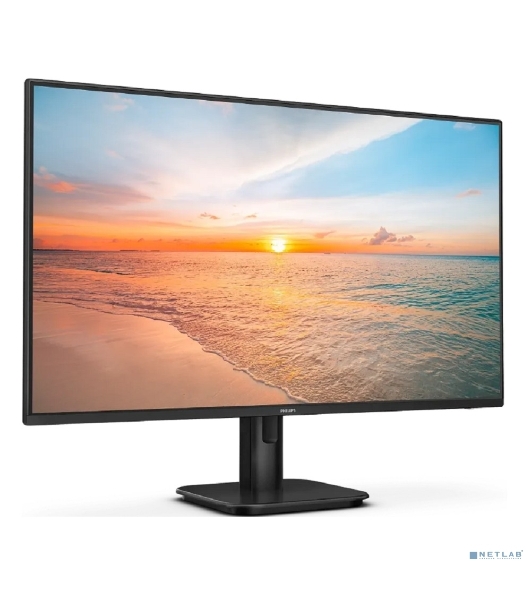 Монитор 27' Philips 27E1N1100D IPS 1920x1080, 100 Гц, 4 мс, 16:9, 250 кд/м², HDMI 1.4, VGA, DVI, 3.5 мм, Adaptive-Sync, черный