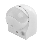 Детектор движения ДД 010 1100Вт угол. обз. 180град. IP44 бел. IEK LDD10-010-1100-001, фото 1