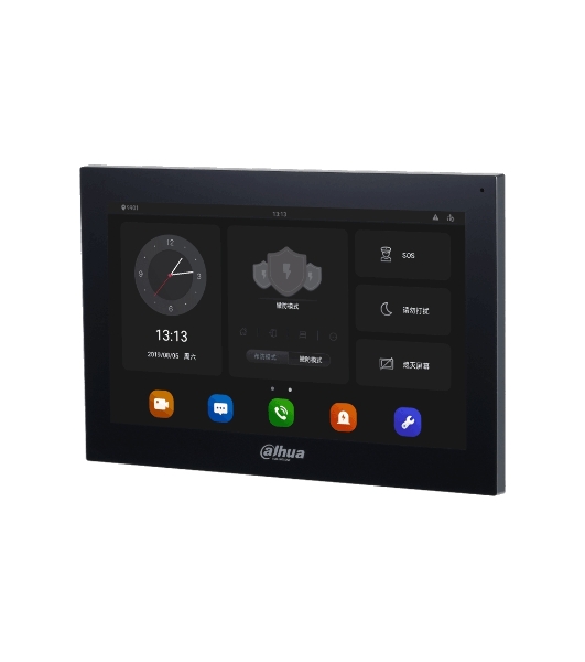 Видеодомофон Dahua DHI-VTH5341G-W черный