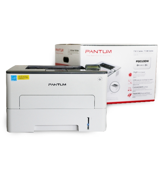 Принтер лазерный Pantum P3010DW, A4, ч/б, печ. до 30 стр/мин., 1200 x 1200 dpi, USB, RJ-45, Wi-Fi, NFC, проектная модель