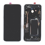 Дисплей (модуль) для Samsung Galaxy S9 Plus SM-G965F в сборе с тачскрином (Oled) черный, фото2