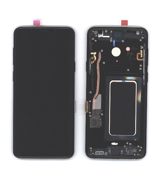 Дисплей (модуль) для Samsung Galaxy S9 Plus SM-G965F в сборе с тачскрином (Oled) черный