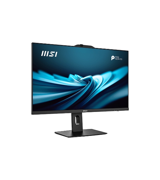 Моноблок MSI Pro AP272P 14M AiO 27' FHD(1920x1080)IPS AG Non-touch, Core i5-14400 (2.5GHz), 8Gb DDR5(1x8GB), 512Gb SSD M.2, Intel UHD, WiFi, BT, camera, WirelessKB&mouse Eng/Rus,No OS,1y war-ty, черный (9S6-AF8321-813)
