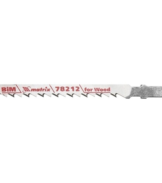 Полотна для электролобзика Matrix по дереву, 3 шт. T101DF, 75 x 4мм, Bimetal