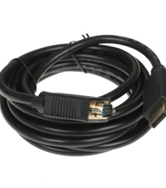 Кабель DisplayPort->VGA Cablexpert CCP-DPM-VGAM-10, 3м, 20M/15M, черный, экран, пакет