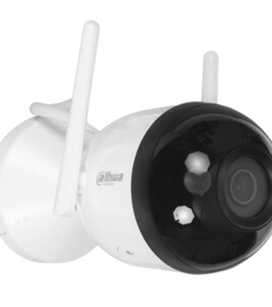 Уличная цилиндрическая IP-видеокамера Dahua DH-IPC-F2CP-PV-0280B Smart Dual Light 2Мп, 1/3” CMOS, объектив 2.8мм, видеоаналитика, ИК 30м, LED 30м, микрофон, динамик, Wi-Fi 2.4ГГц, IP67, металл пластик