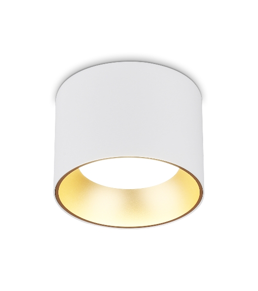Светильник Ambrella light TN52882 SWH/SGD белый песок/золото песок GX53 max 12W D97*70