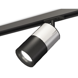 Светильник Ambrella light XT7402072 SBK/PSL/PBK черный песок/серебро полированное/черный полированный MR16 GU5.3